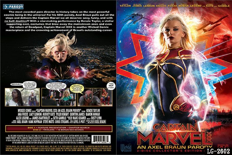 Captain Marvel XXX  An Axel Braun Parody